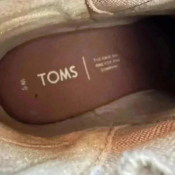 Toms Women's Kelsy Boots Size 9 Wedge Heel Chelsea Pull On Leopard Brown Suede - Picture 6 of 8